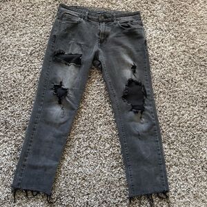 American Eagle Gray Jeans